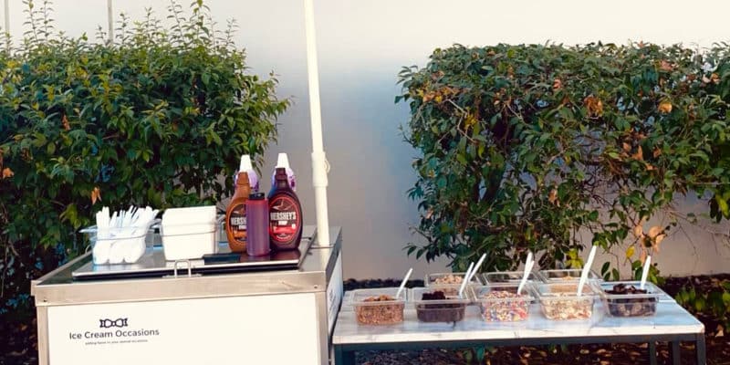 Office Party With Sundae Bar In Irvine