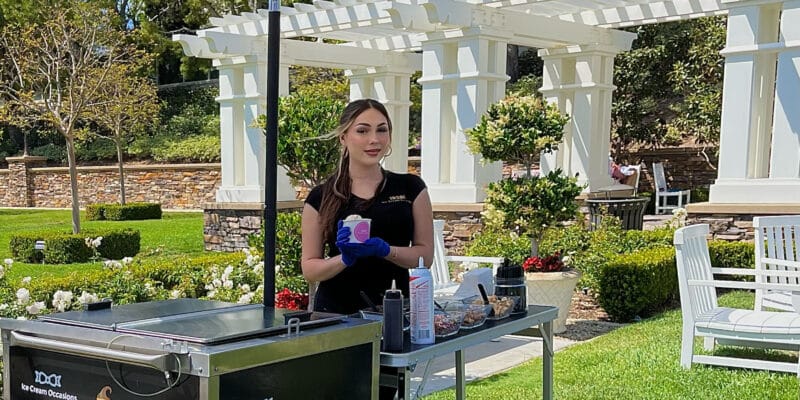 Birthday Party With Sundae Bar Catering In Newport Beach