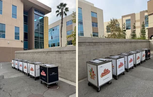 Paleta Ice Cream Push Cart in Los Angeles County